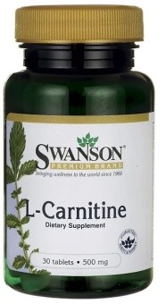 Swanson Swanson L-Carnitine 500 mg, 30 таб. 